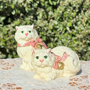 Vintage Cat Salt & Pepper Shakers